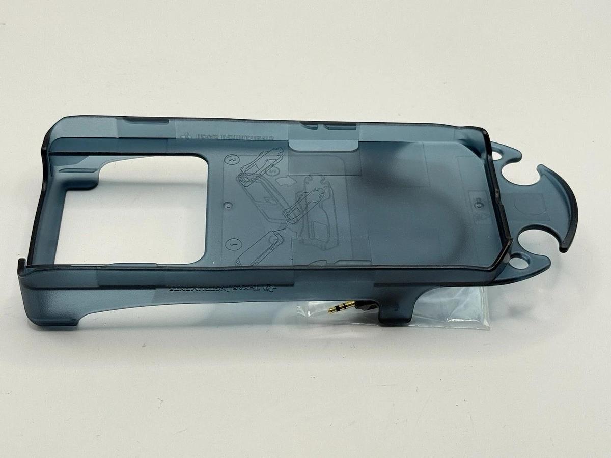 Used Texas Instruments Calculator CBL2 Slide Case Cover Only - Green Blue