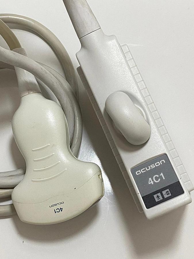 Used Acuson 4C1 Ultrasound Probe Transducer 08258525