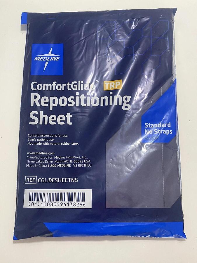 Used *1-Pack* Medline TRP Comfort Glide Repositioning Sheet 35" x 55" CGLIDESHEETNS