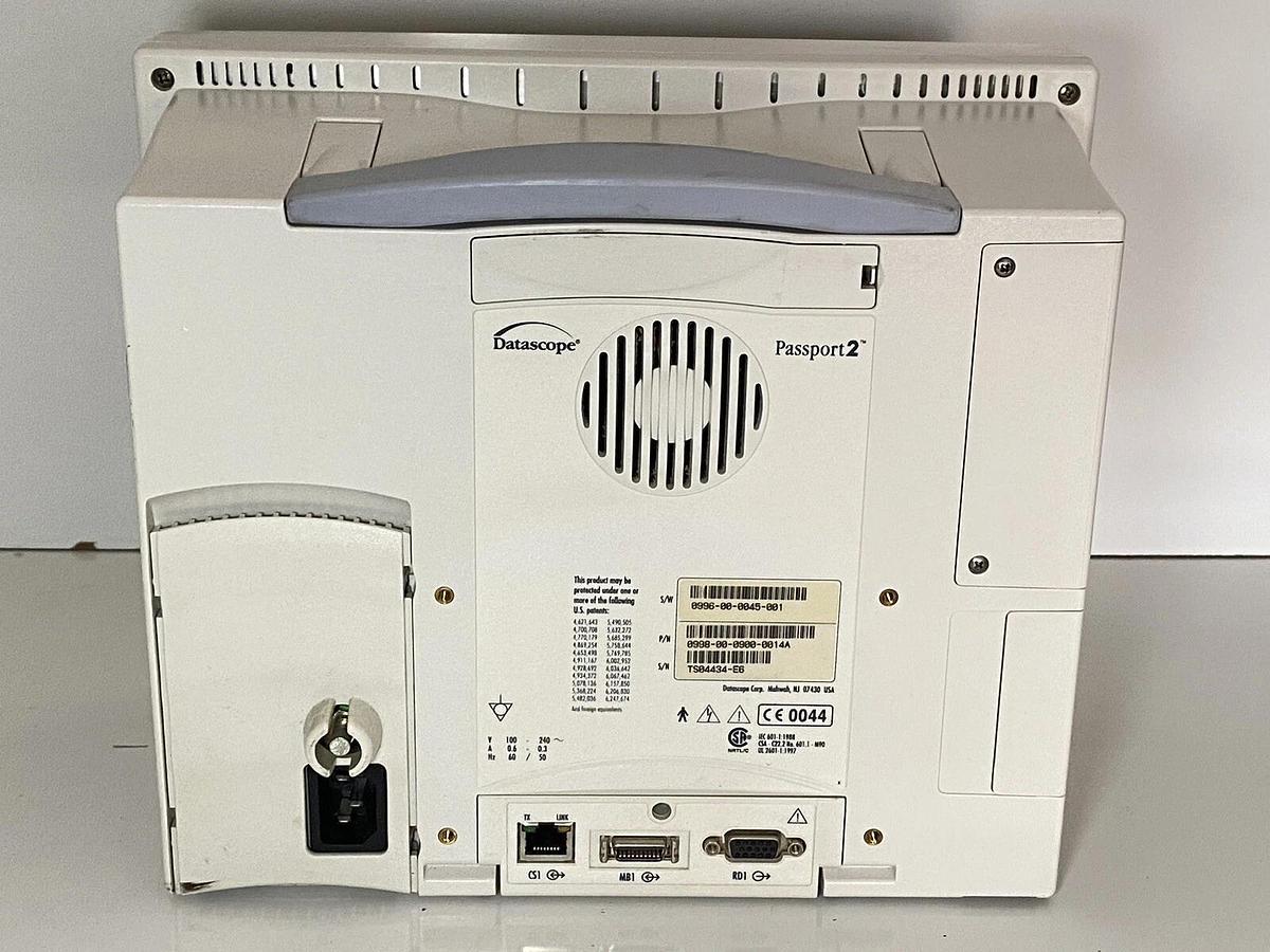 Used Datascope Passport 2 Patient Monitor