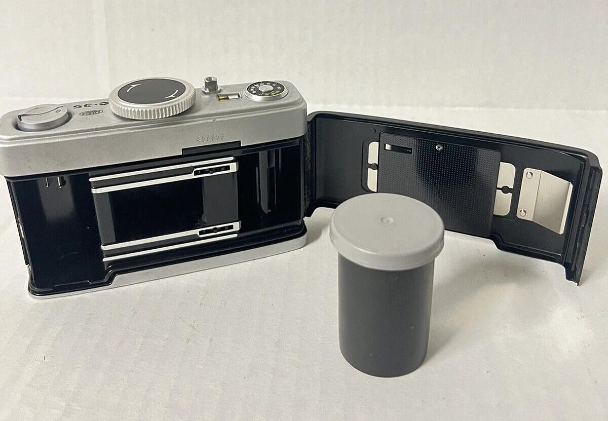 Used Olympus C-35A 35mm Film Microscope Camera Vintage