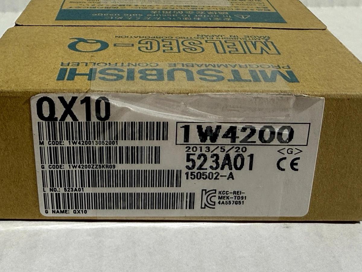 Used New Mitsubishi Electric QX10 Input Module AC