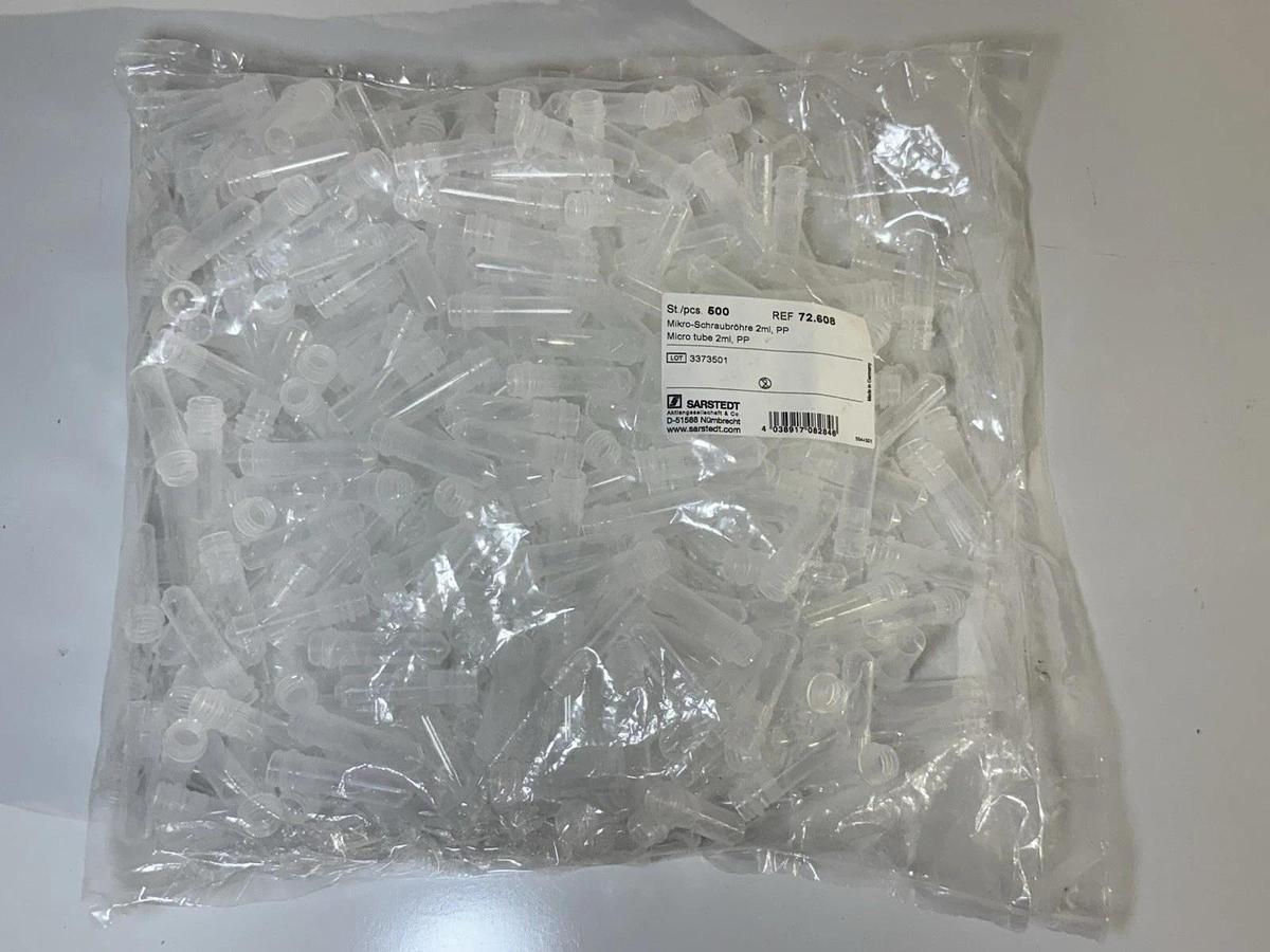 SARSTEDT 72.608 Micro Tube 2ml PP (500 pcs.)