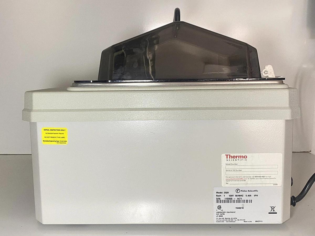 Used Fisher Scientific 2320 Isotemp 10L Digital Water Bath