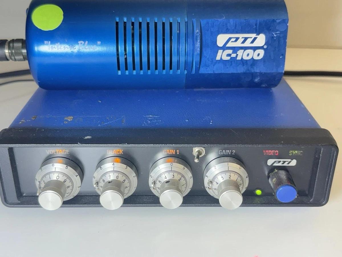 Used PTI Photon Technology Int. IC-100 Microscope Camera Intense Blue w/ Controller