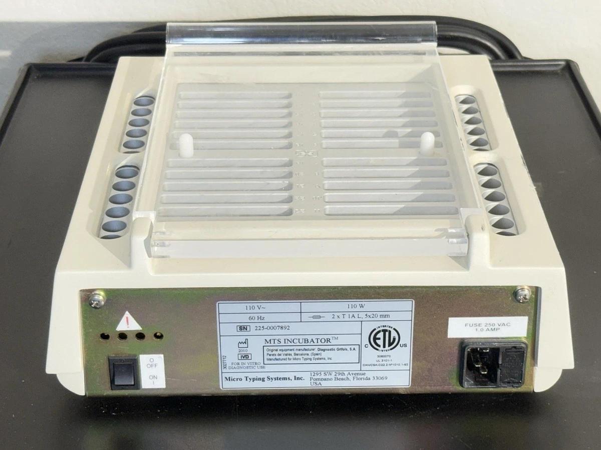 Used Micro Typing Systems Inc. - MTS Incubator