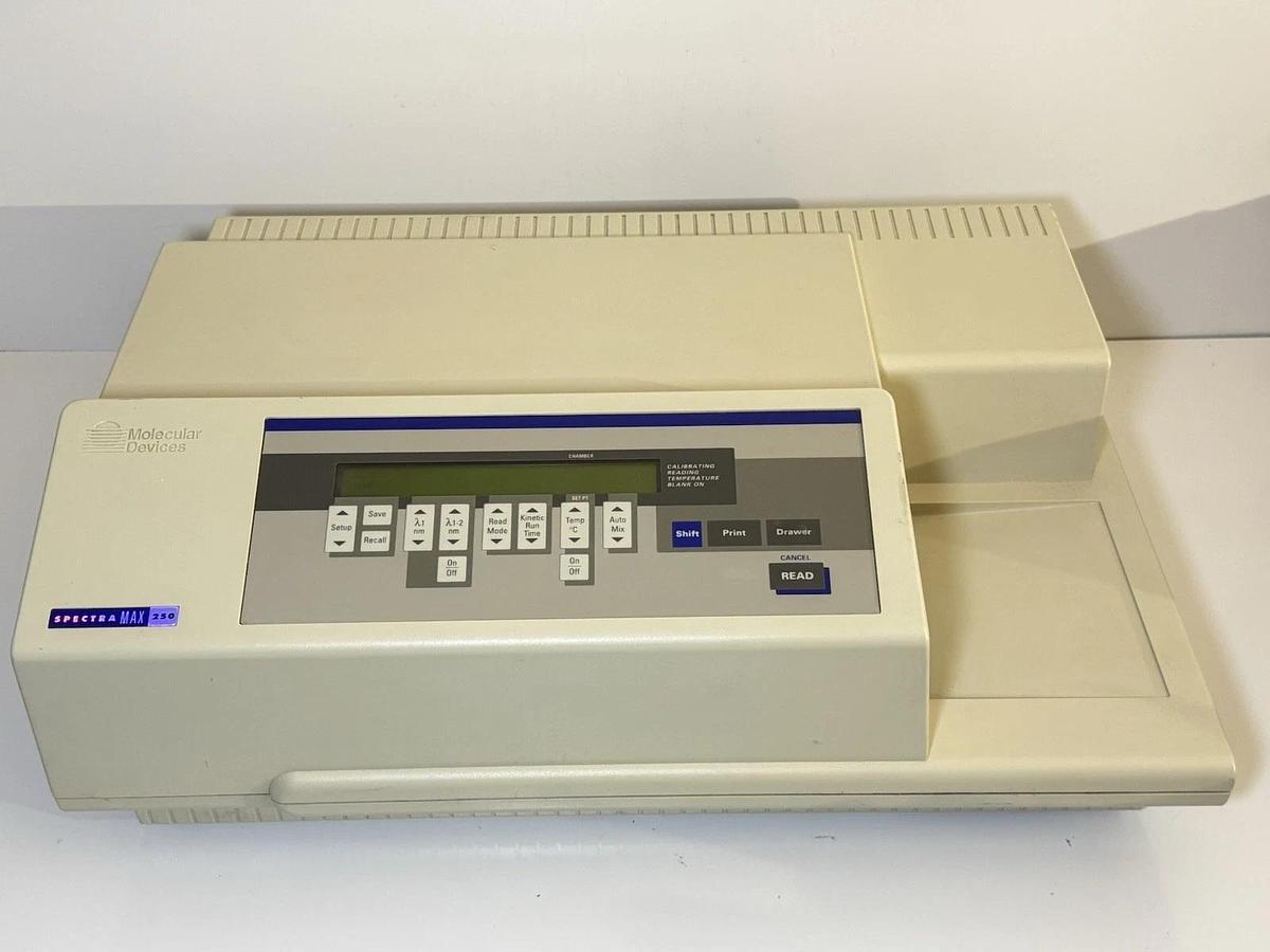 Used Molecular Devices Spectra max 250 Microplate Spectrophotometer