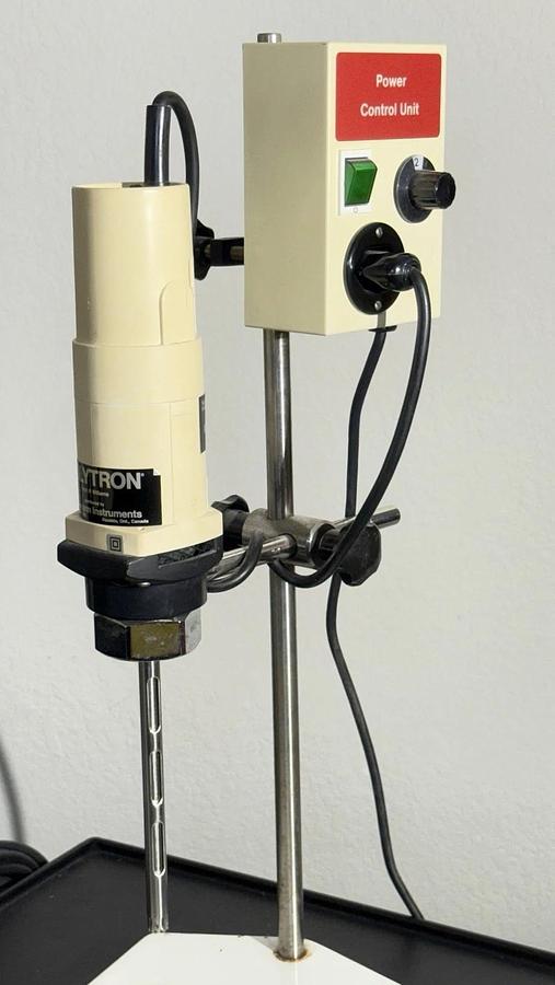 Used Kinematica Polytron PT10-35 Homogenizer w/ PCU Power Control Unit + Stand