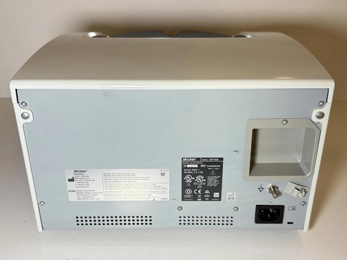 Used Stryker Medical SDP1000 Digital Color Printer