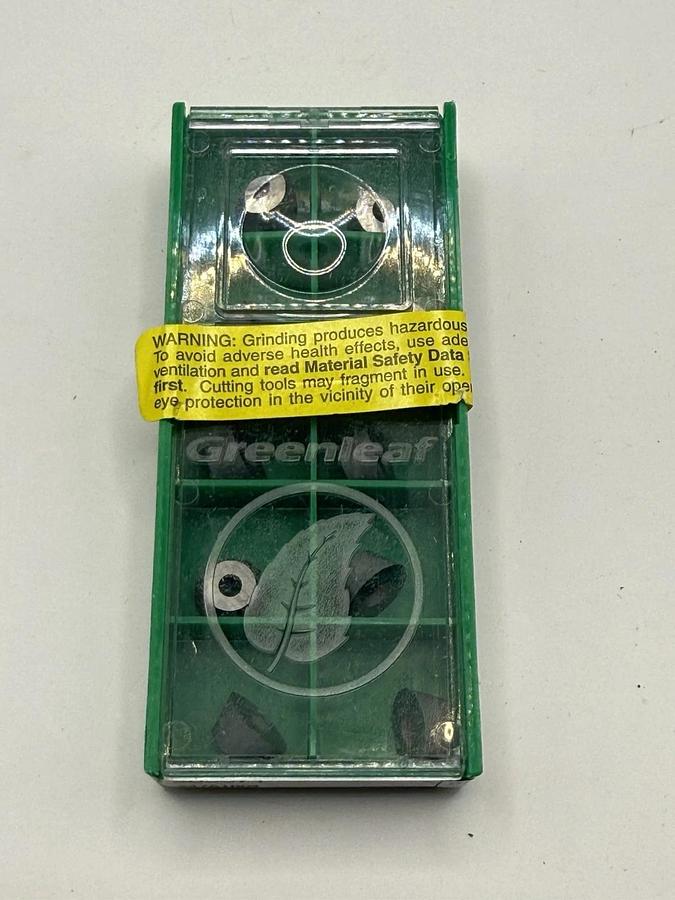Used Greenleaf Round shape Carbide Inserts 305071 I670871 (B2-305071)