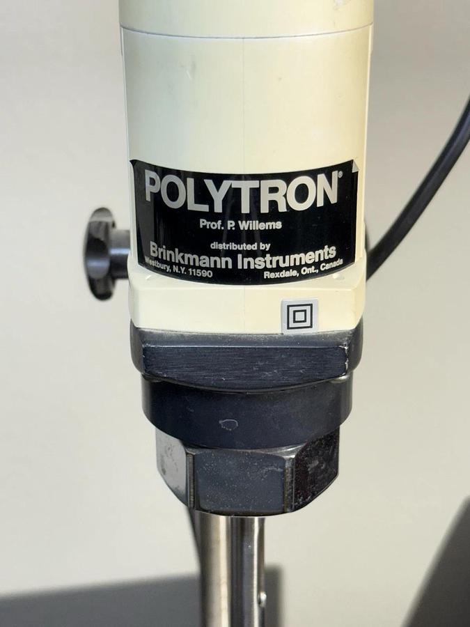 Used Kinematica Polytron PT10-35 Homogenizer w/ PCU Power Control Unit + Stand