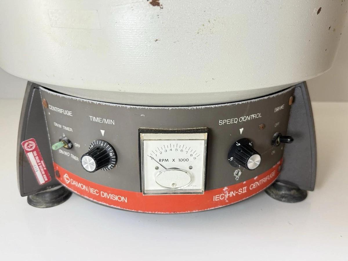 Used DAMON/IEC Division IEC HN-SII Oil Separation Centrifuge Model: HNS II