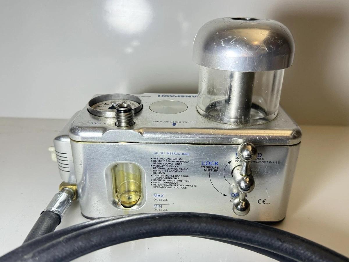 Used Anspach Autolube III Pneumatic Foot Pedal