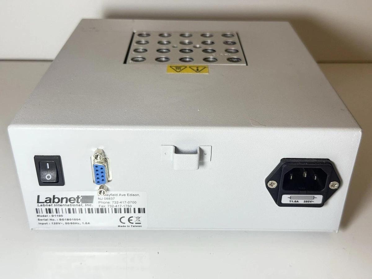 Used Labnet D1100 AccuBlock Digital Dry Bath Heated Laboratory Device