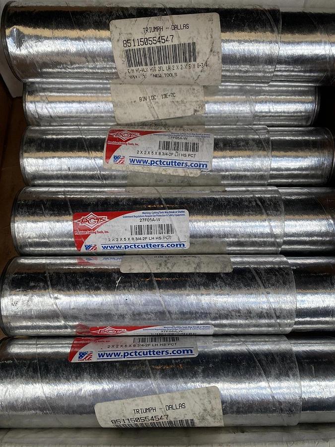 Used PCT Precision Cutting Tools - End Mill 27F05A-W 2FL LH.W/N M2 #29823 85115055457