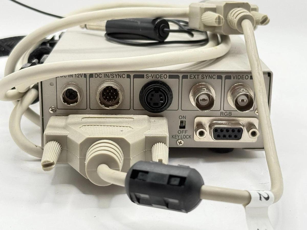 Used Toshiba IK-TU51CU Camera Control Unit and JK-TU52H 3-CCD Camera