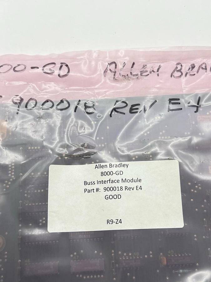 Used Allen Bradley 8000-GD / 8000GD 900018 Buss Interface Board Module