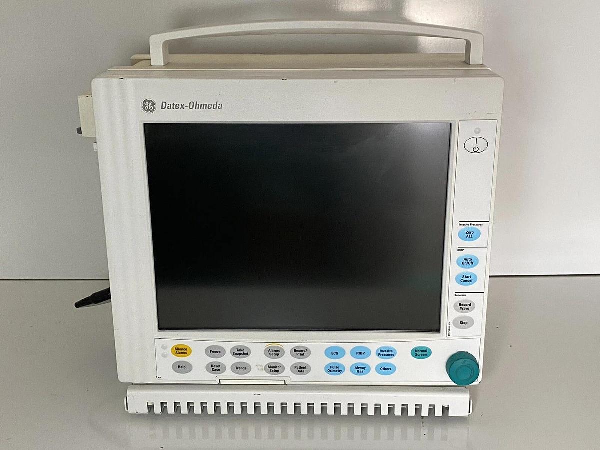Used GE Datex-Ohmeda F-CM1-04 F-CMC1-04 Monitor With Modules