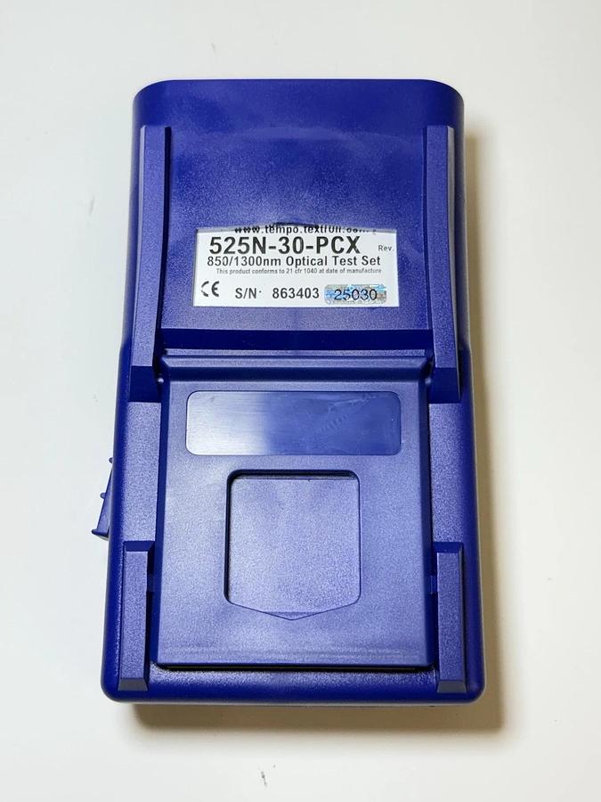 Used Tempo 525N-30 Optical Test Set – 850/1300nm Light Source, Power Meter, Multimode