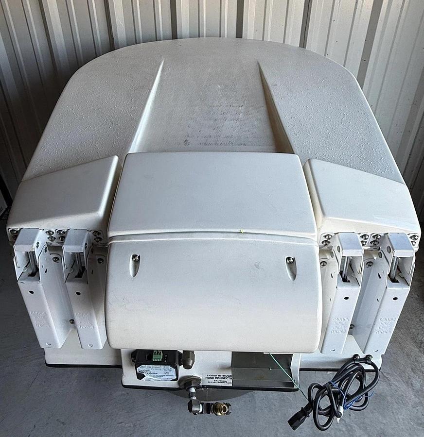 Used CBS Custom BioGenic Systems Isothermal V3000-AB Cryogenic Freezer Storage Tank