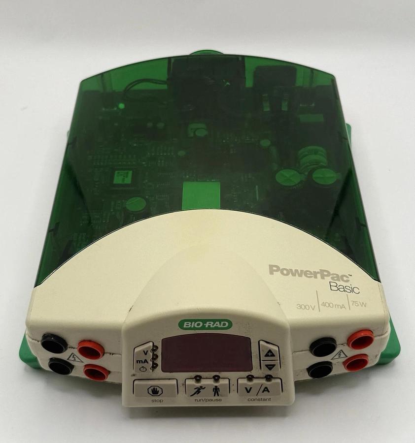 Used Bio Rad PowerPac Basic Power Supply 4206386 Tabletop Electrophoresis System