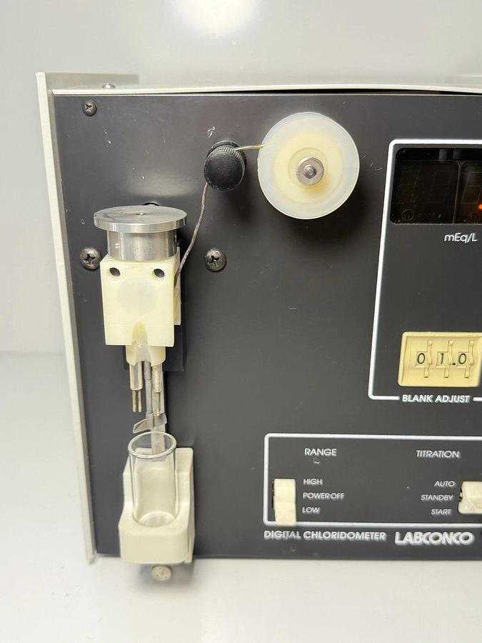 Used Labconco 4425000 Digital Chloridometer Testing Unit Laboratory