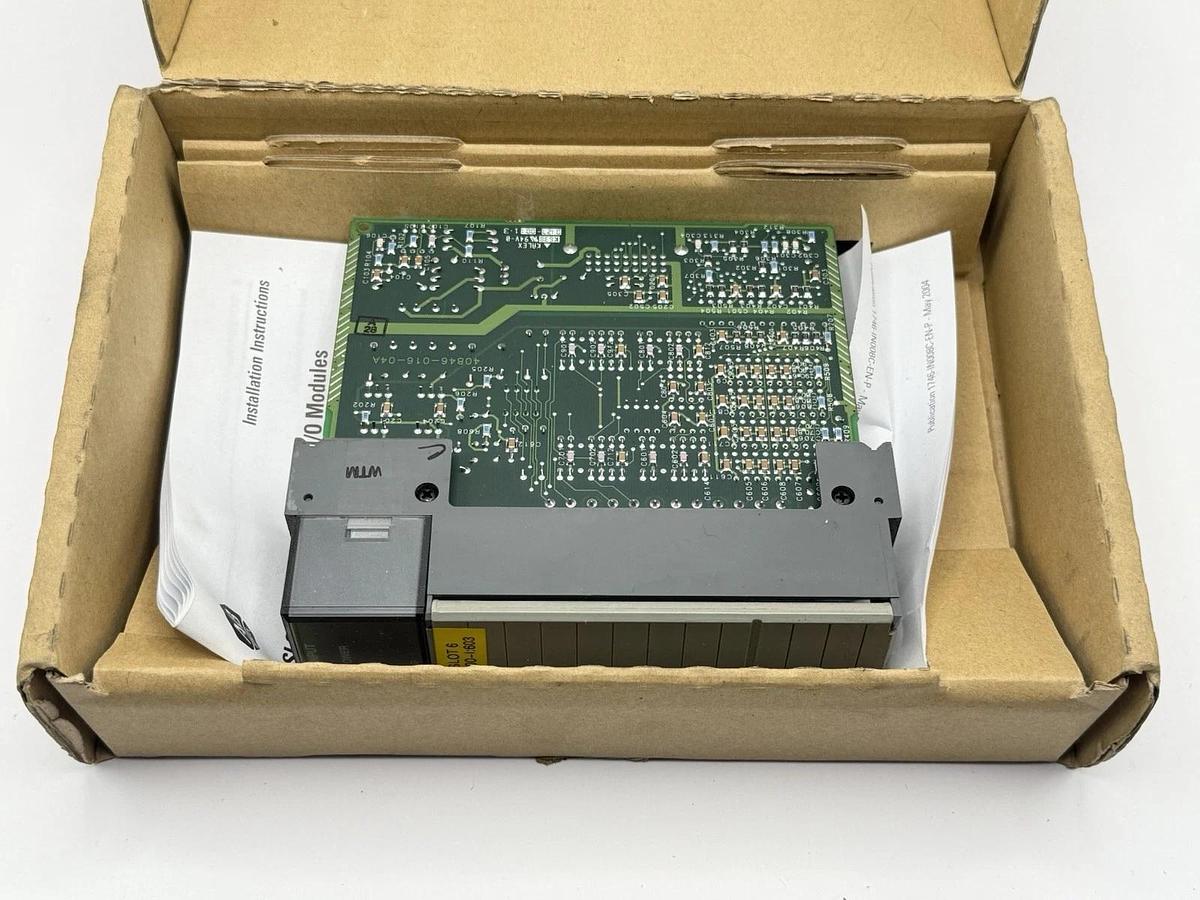 Used Allen Bradley 1746-NI4 SER A Analog Input Module SLC 500