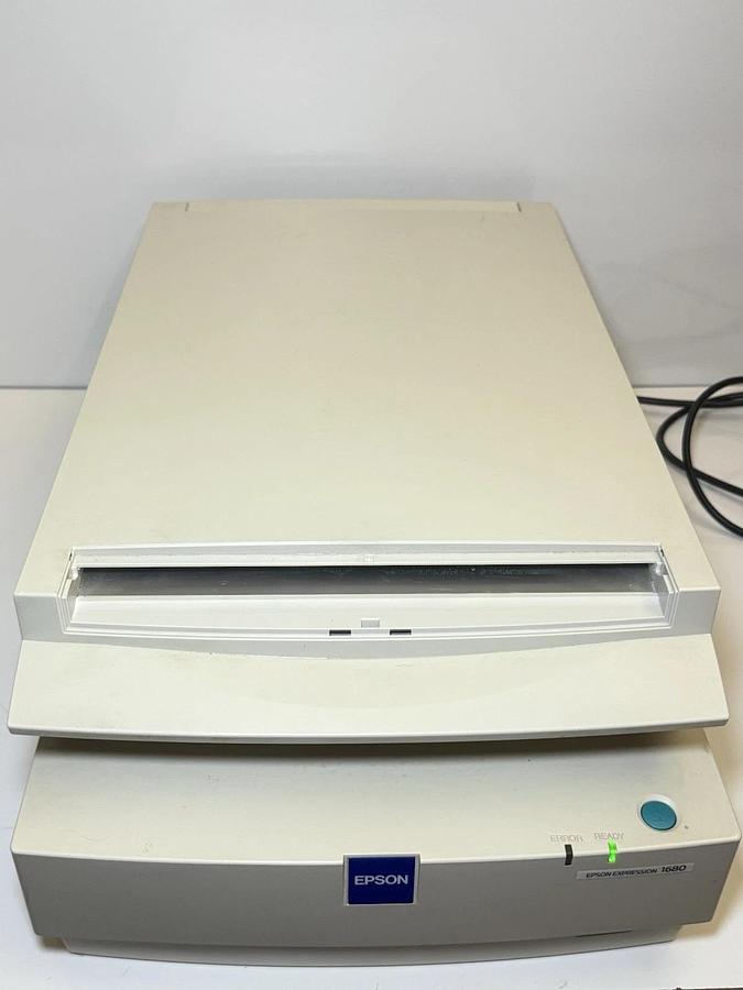 Used EPSON Expression 1680 Scanner G780B / Epson Transparency Unit EU-35