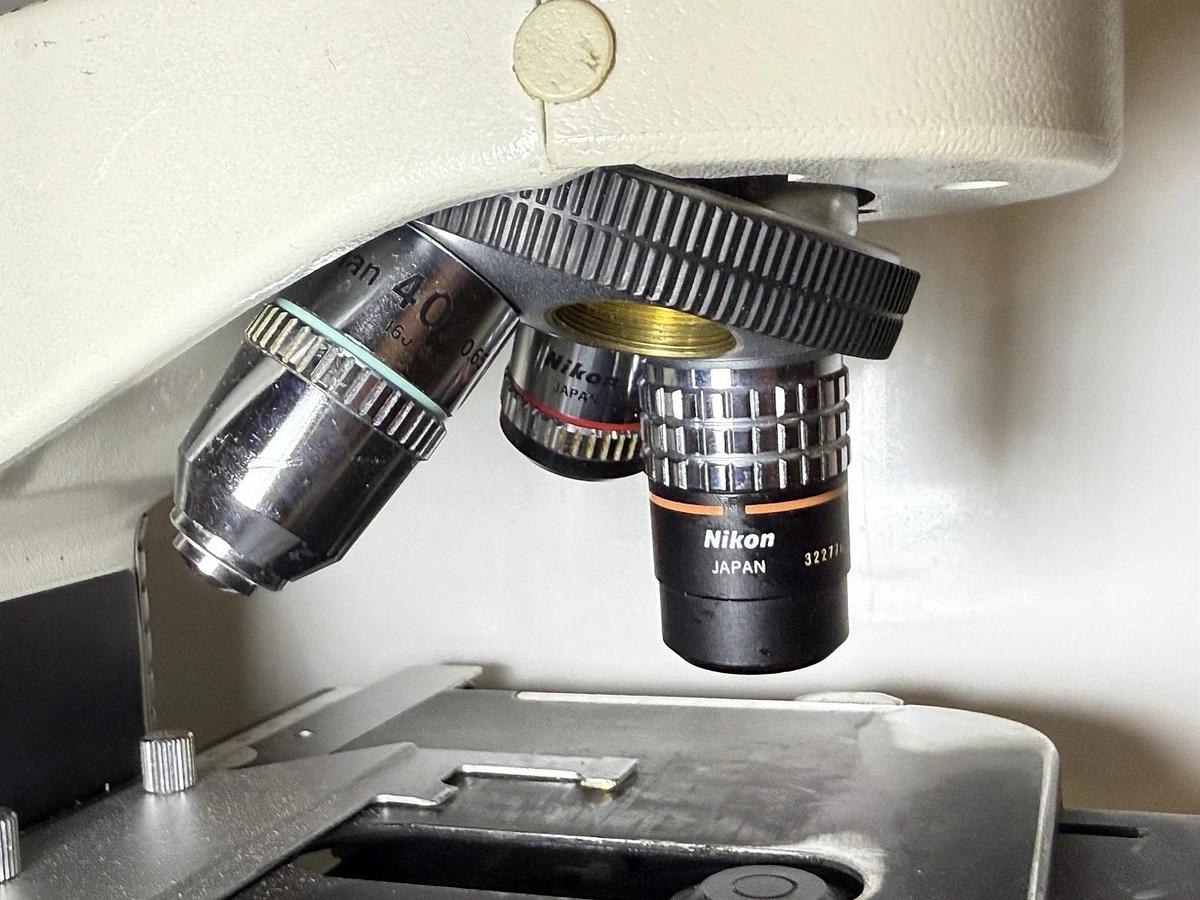 Used Nikon Labophot-2 Binocular Phase Contrast Microscope