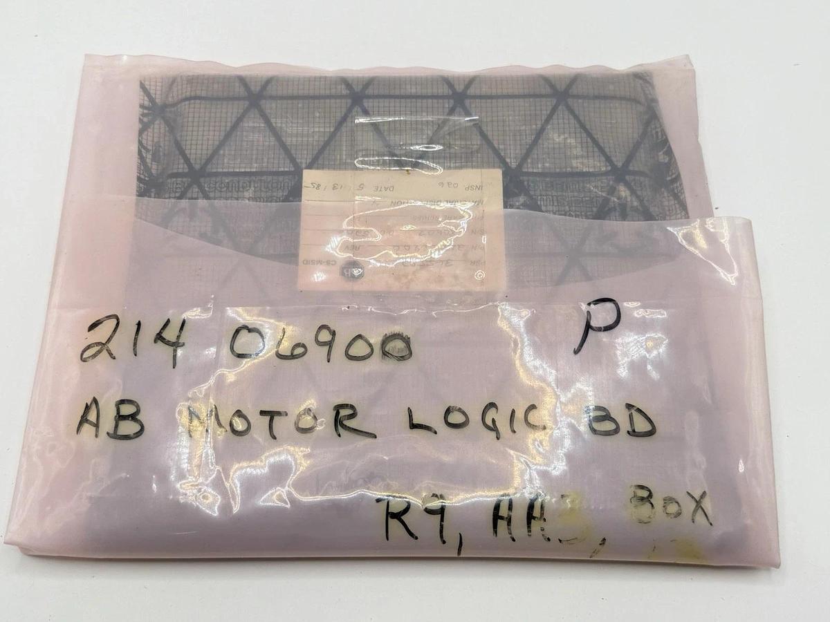 Used Allen Bradley AB Motor Logic BD 214-06900 1