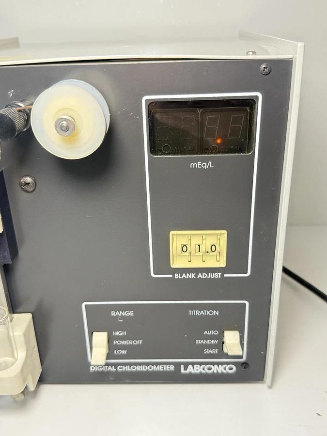 Used Labconco 4425000 Digital Chloridometer Testing Unit Laboratory