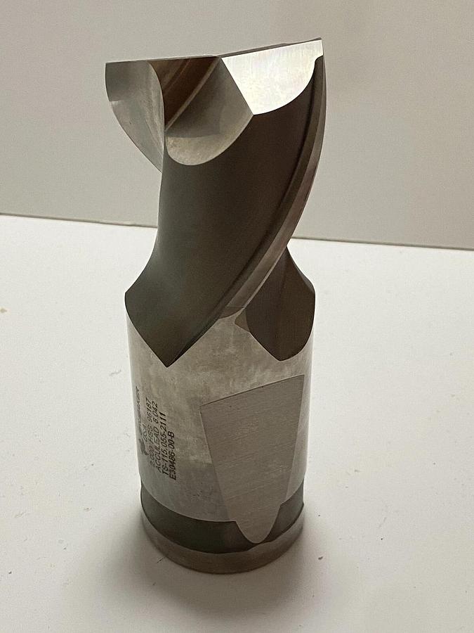 Used Brubaker Tool USA - HSS End Mill E30486-00-B / 30486 2” 5-3/4 TS-115.055-2111