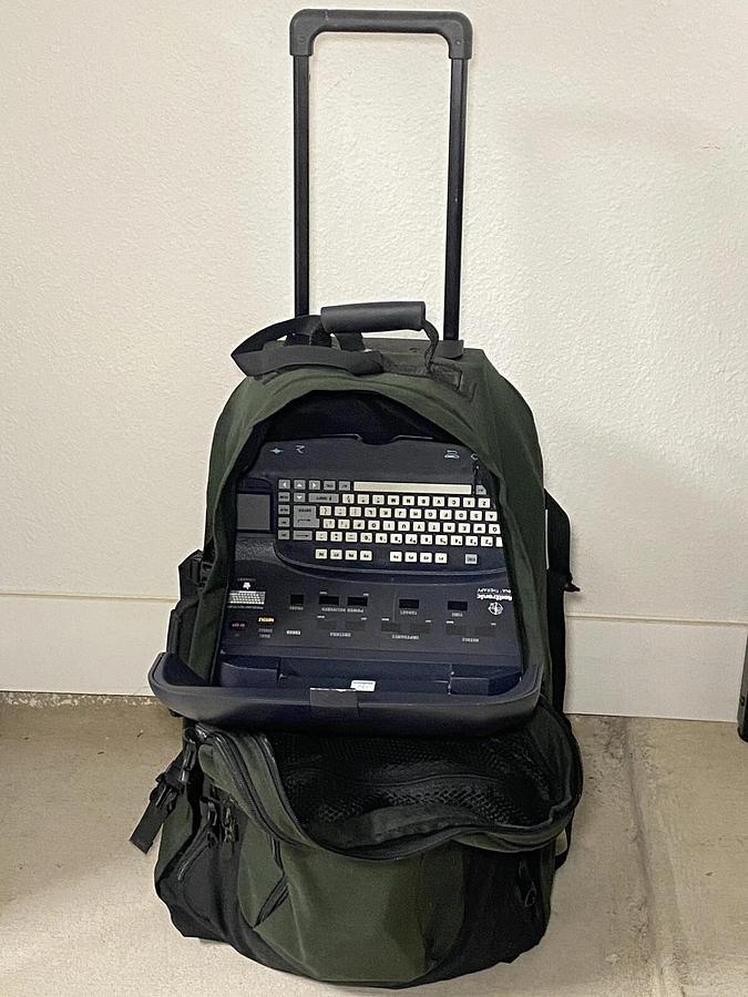 Used Medtronic Tuna Therapy Model 7900 Generator With Backpack Carrier & Accessories