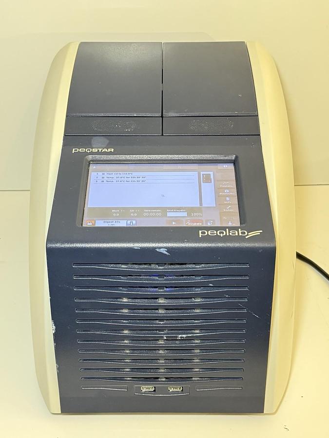 Used PEQLAB PeqSTAR 2X PCR Thermal Cycler – Dual 48Well Gradient Block, DNA Amplifier