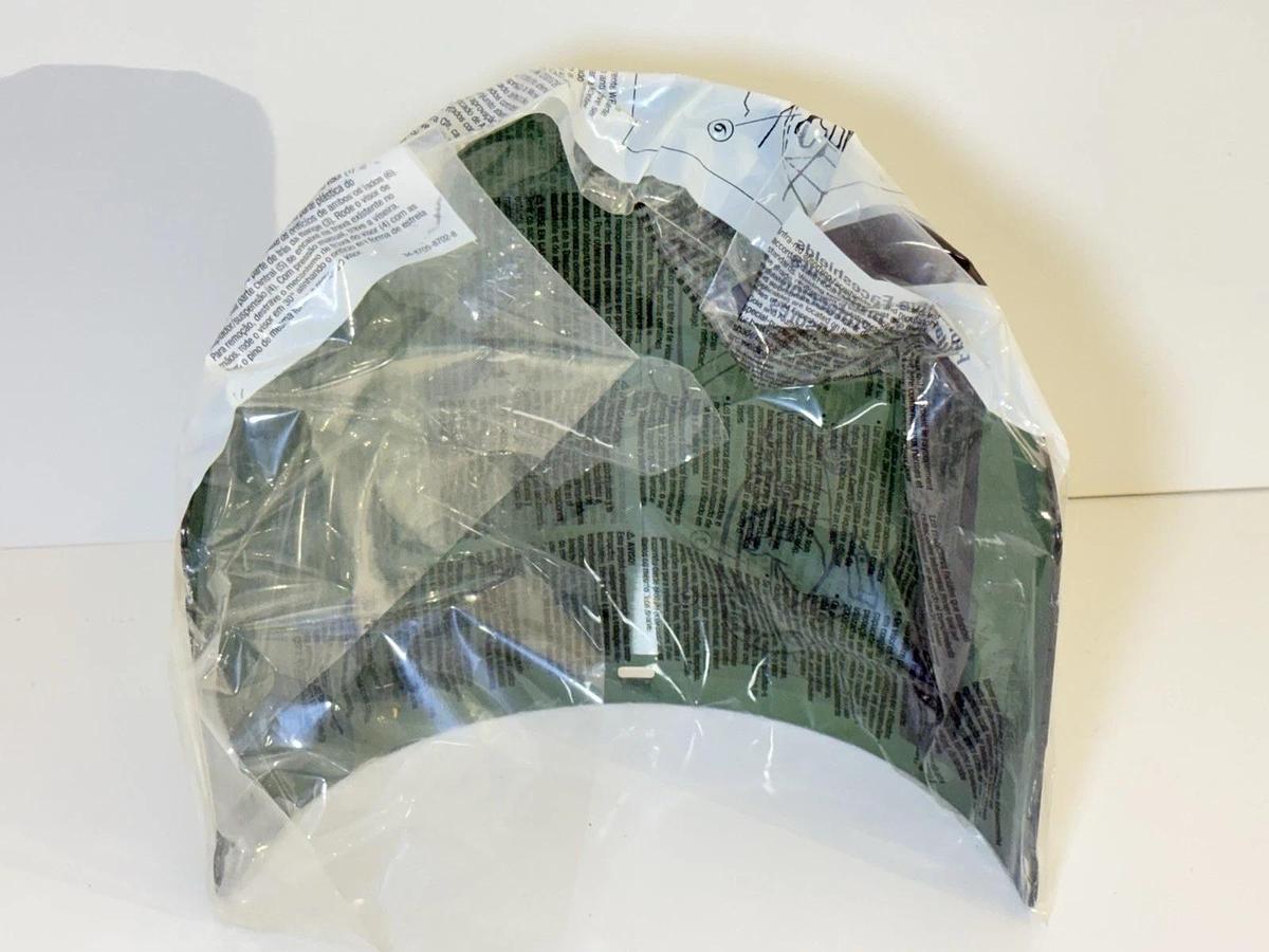 Used NEW Qty:10  3M Dark Green Polycarbonate Face Shield WP96C, Ref: 82702-00000