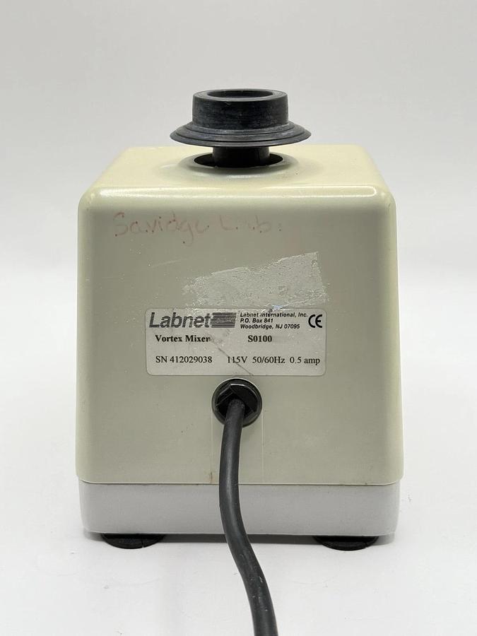 Used Labnet International Inc. - VX100 Vortex Mixer S0100