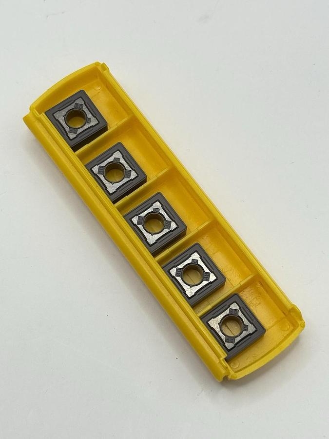 Used 5pcs KENNAMETAL SNMG120408RP (3752120) KCK05 Carbide Turning Insert – Roughing