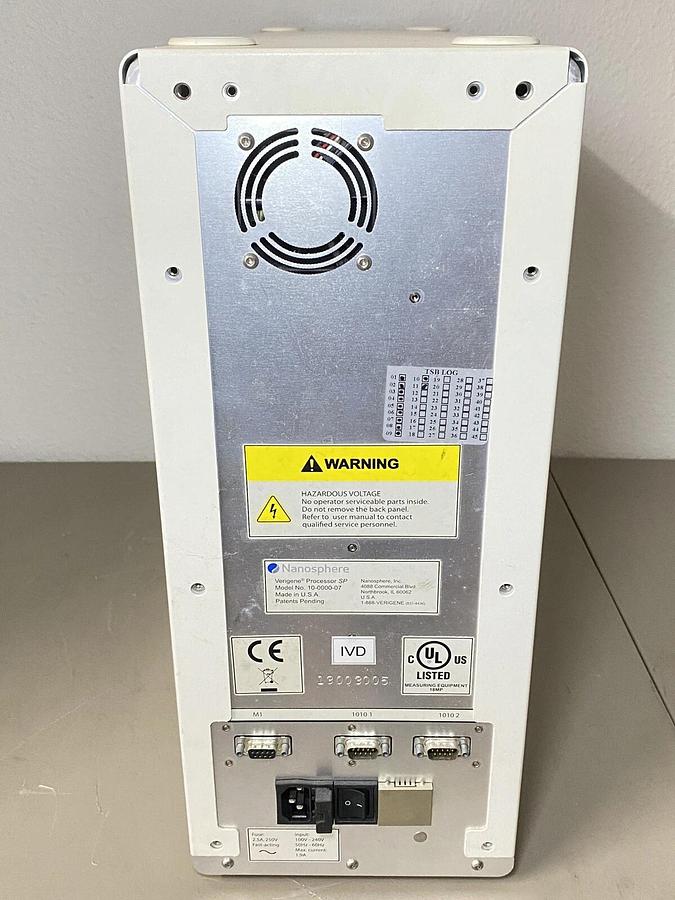 Used Nanosphere Verigene Processor SP Benchtop Analyzer 10-0000-07 + Luminex Reader