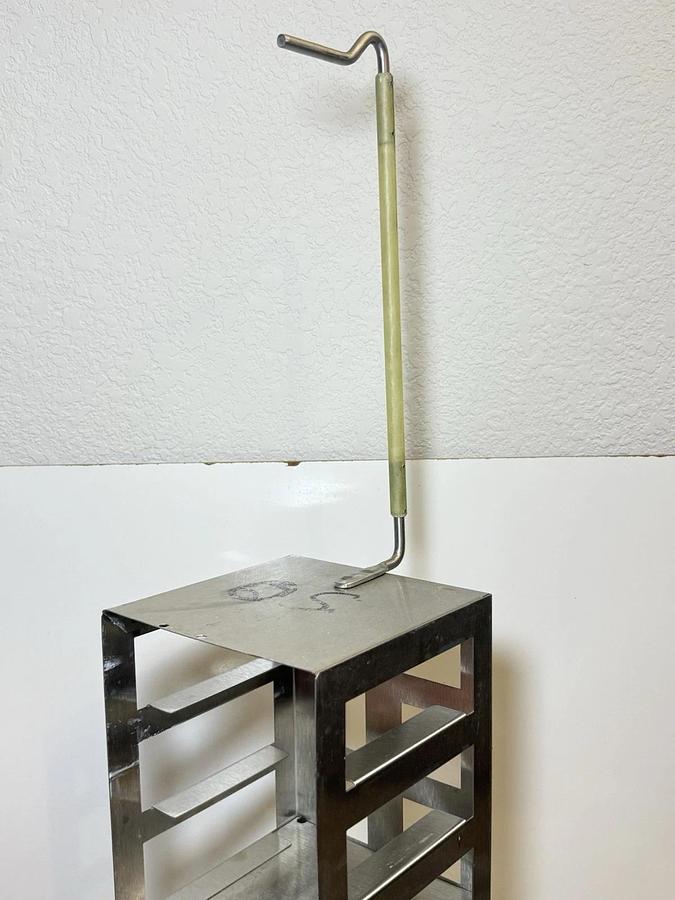 Used Thermolyne Cryogenic Cryo Stainless Steel Storage System - Replacement Rack