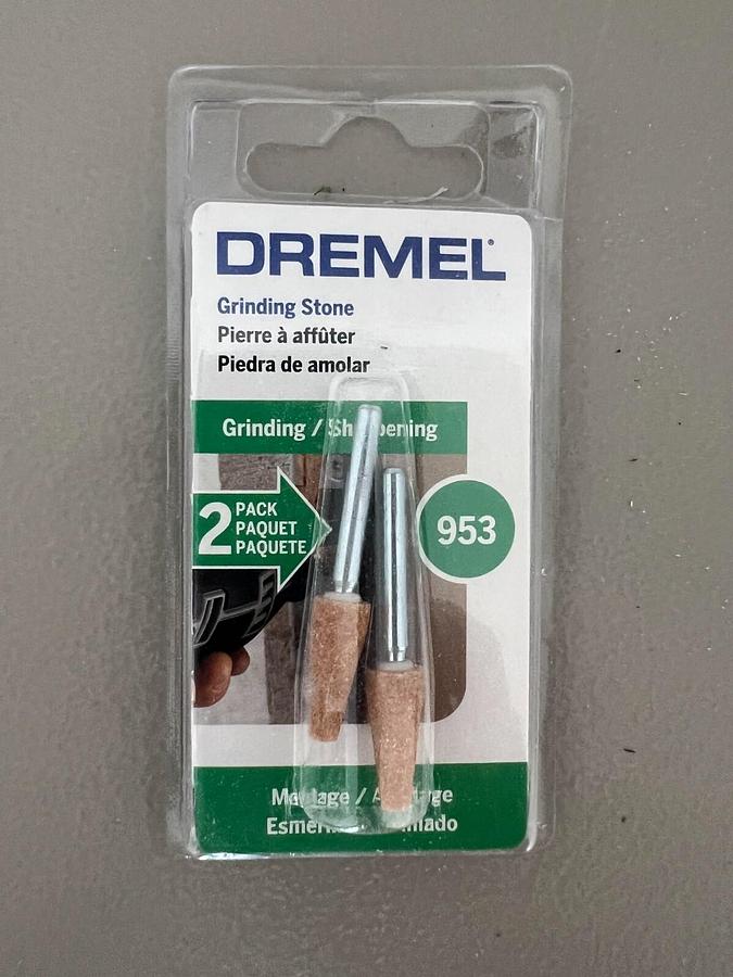 Used Dremel Grinding Stone 953, 2 Pk