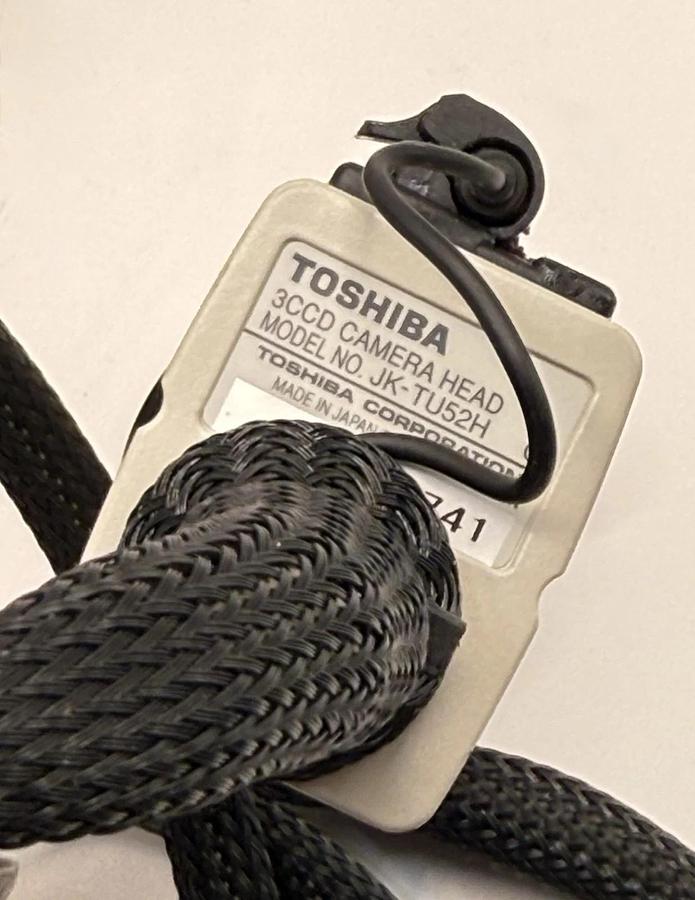 Used Toshiba IK-TU51CU Camera Control Unit and JK-TU52H 3-CCD Camera