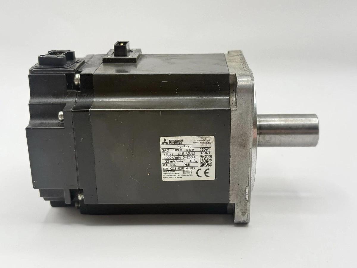 Used Mitsubishi Electric - AC Servo motor HG-KR73