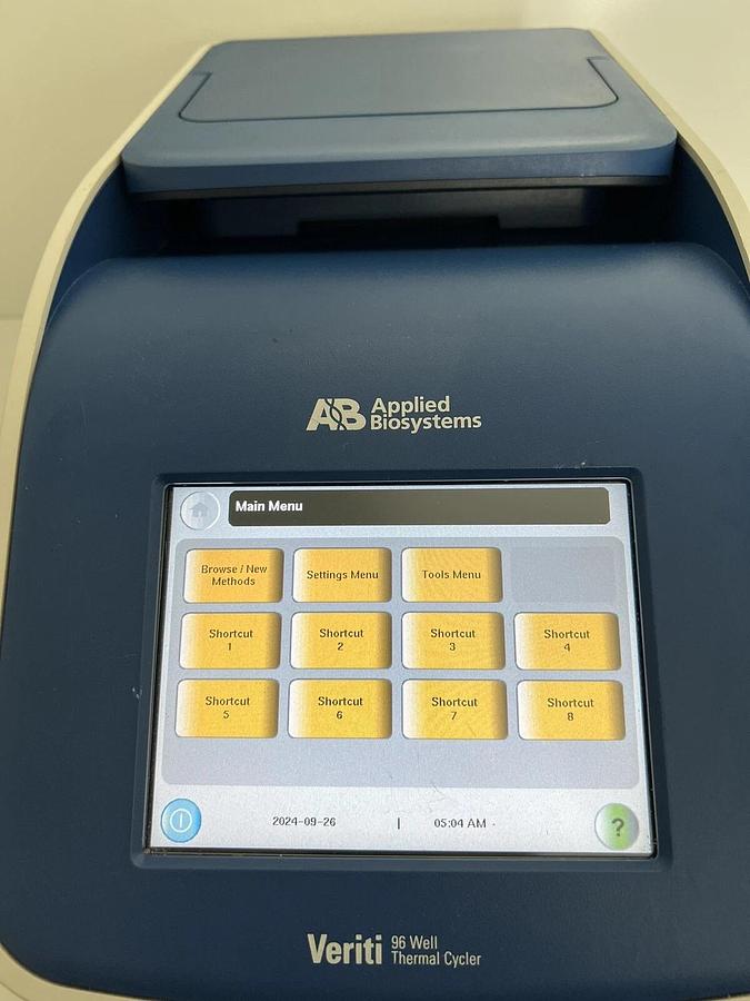 Used Applied Biosystems Veriti 96-well Thermal Cycler PCR - 9902