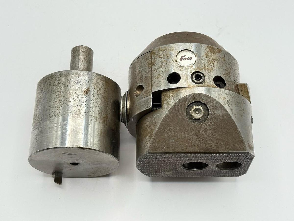 Used ENCO Boring & Facing Head Holder - Precision Machining Tool for Milling Machines