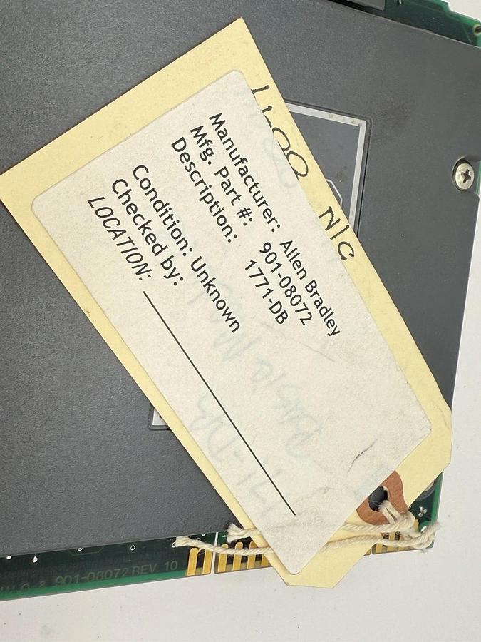 Used Allen-Bradley 1771-DB Basic Module