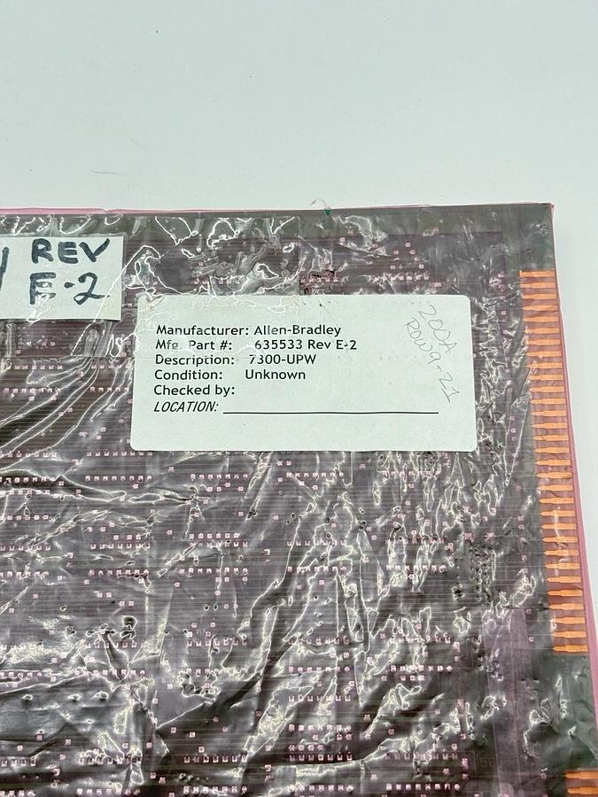 Used Allen Bradley 7300-UPW / 7300UPW