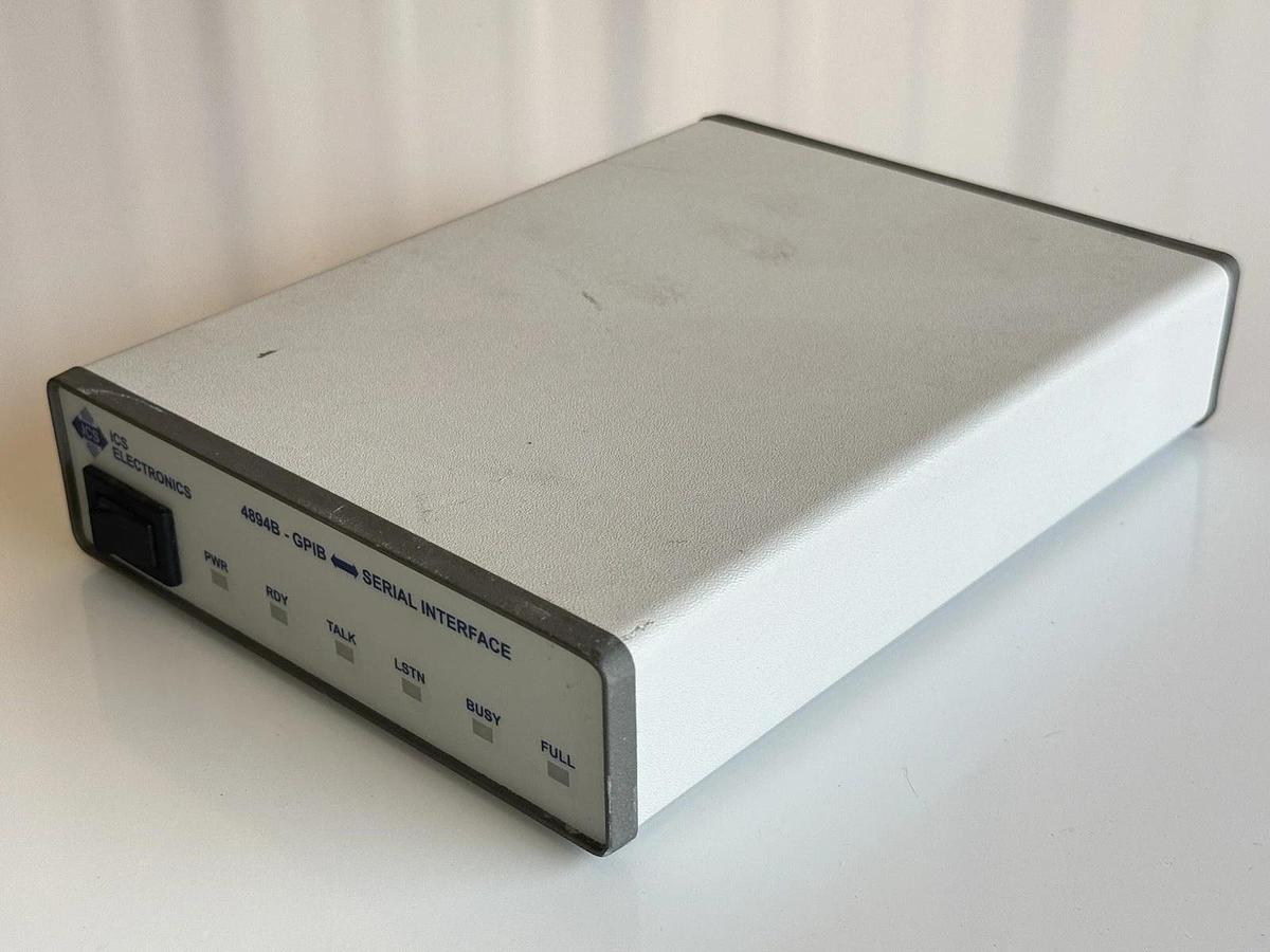 Used ICS Electronics 4894B GPIB to Serial Interface Convertor Box Module 115402-05-7