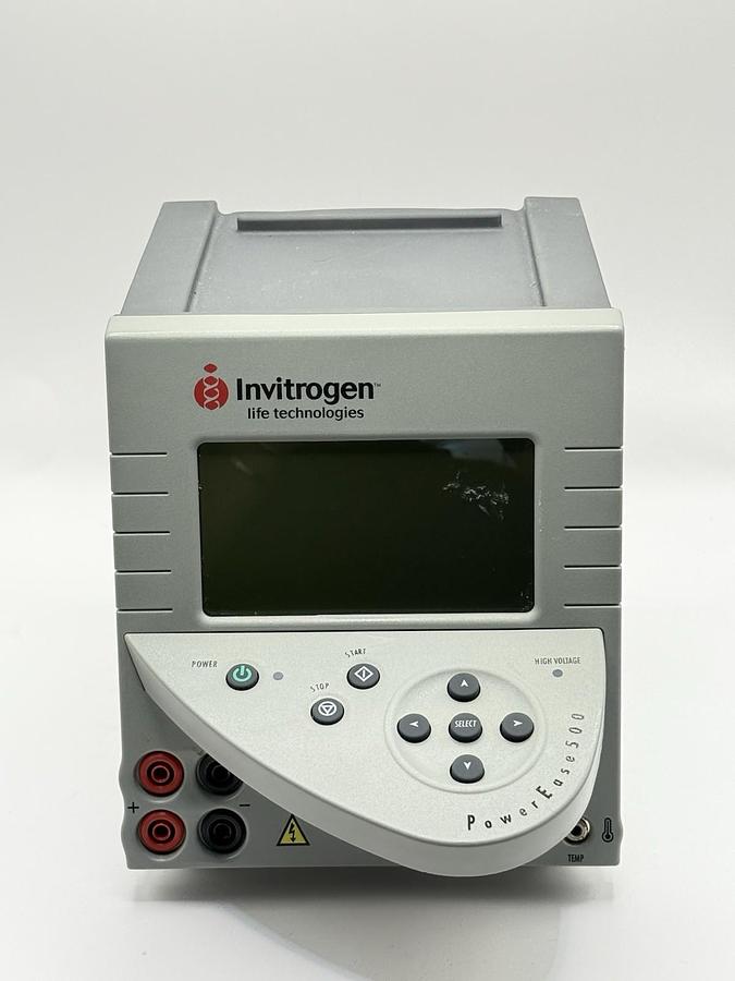 Used Invitrogen Life Tecnologies PowerEase500 Electrophoresis Power Supply