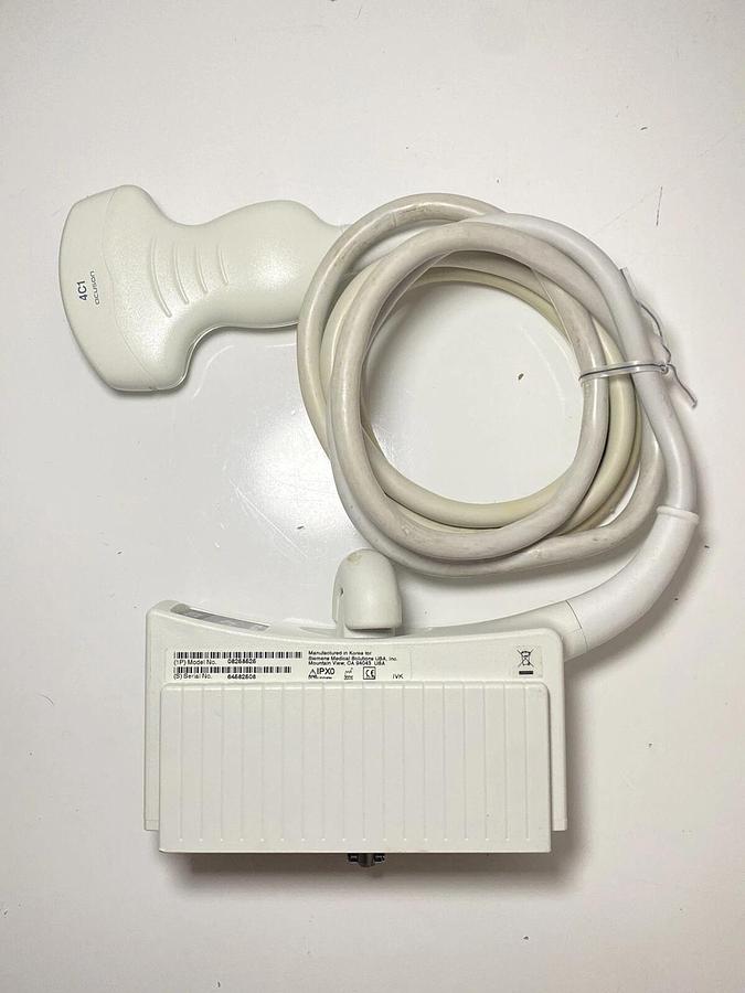 Used Acuson 4C1 Ultrasound Probe Transducer 08258525