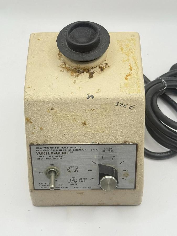 Used Fisher Scientific - Vortex Genie Mixer Shaker Model K-550-G